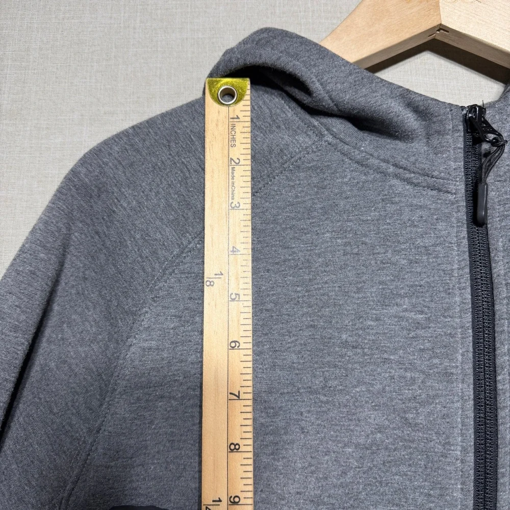 Microsoft Full Zip Hoodie Mens 2XL Gray LS Salesforce Tech Swag LQK00039